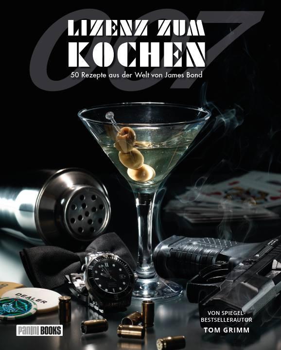 Cover: 9783833239076 | Lizenz zum Kochen - 50 Rezepte aus der Welt von James Bond 007 | Grimm
