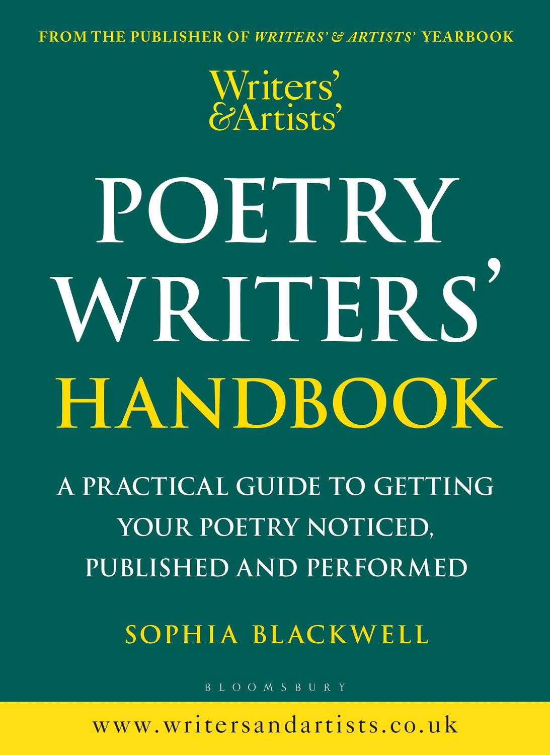 Cover: 9781472988683 | Writers' &amp; Artists' Poetry Writers' Handbook | Sophia Blackwell | Buch