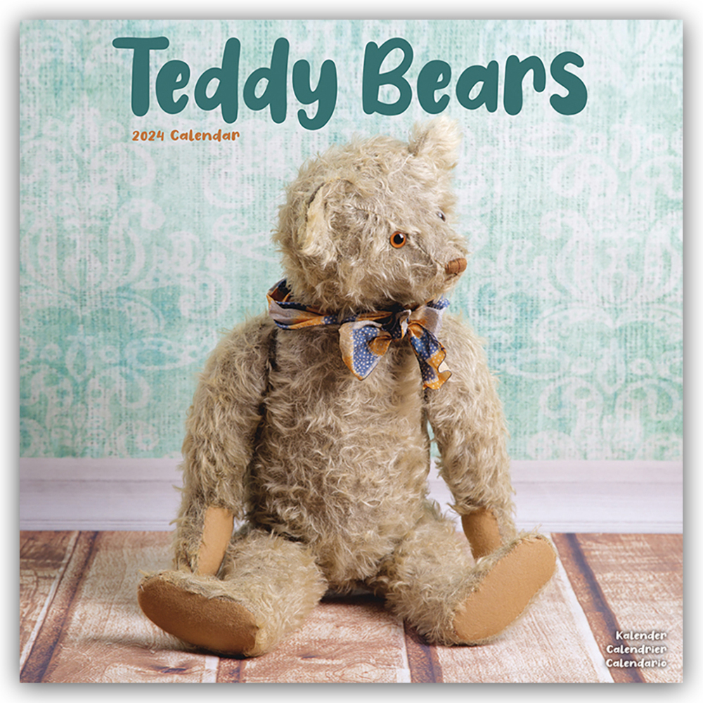 Cover: 9781804601969 | Teddy Bears - Teddybären 2024 -16-Monatskalender | Ltd | Kalender