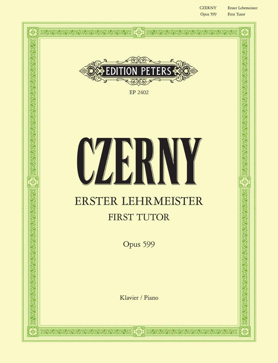Cover: 9790014011024 | Erster Lehrmeister op. 599 | für Klavier | Carl Czerny | Broschüre