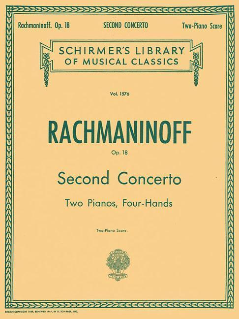 Cover: 9780793505005 | Concerto No. 2 in C Minor, Op. 18: Schirmer Library of Classics...