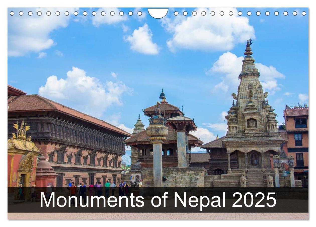 Cover: 9781325961962 | Monuments of Nepal 2025 (Wall Calendar 2025 DIN A4 landscape),...