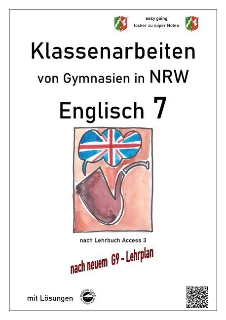 Cover: 9783946141839 | Englisch 7 (English G Access 3), Klassenarbeiten von Gymnasien in...