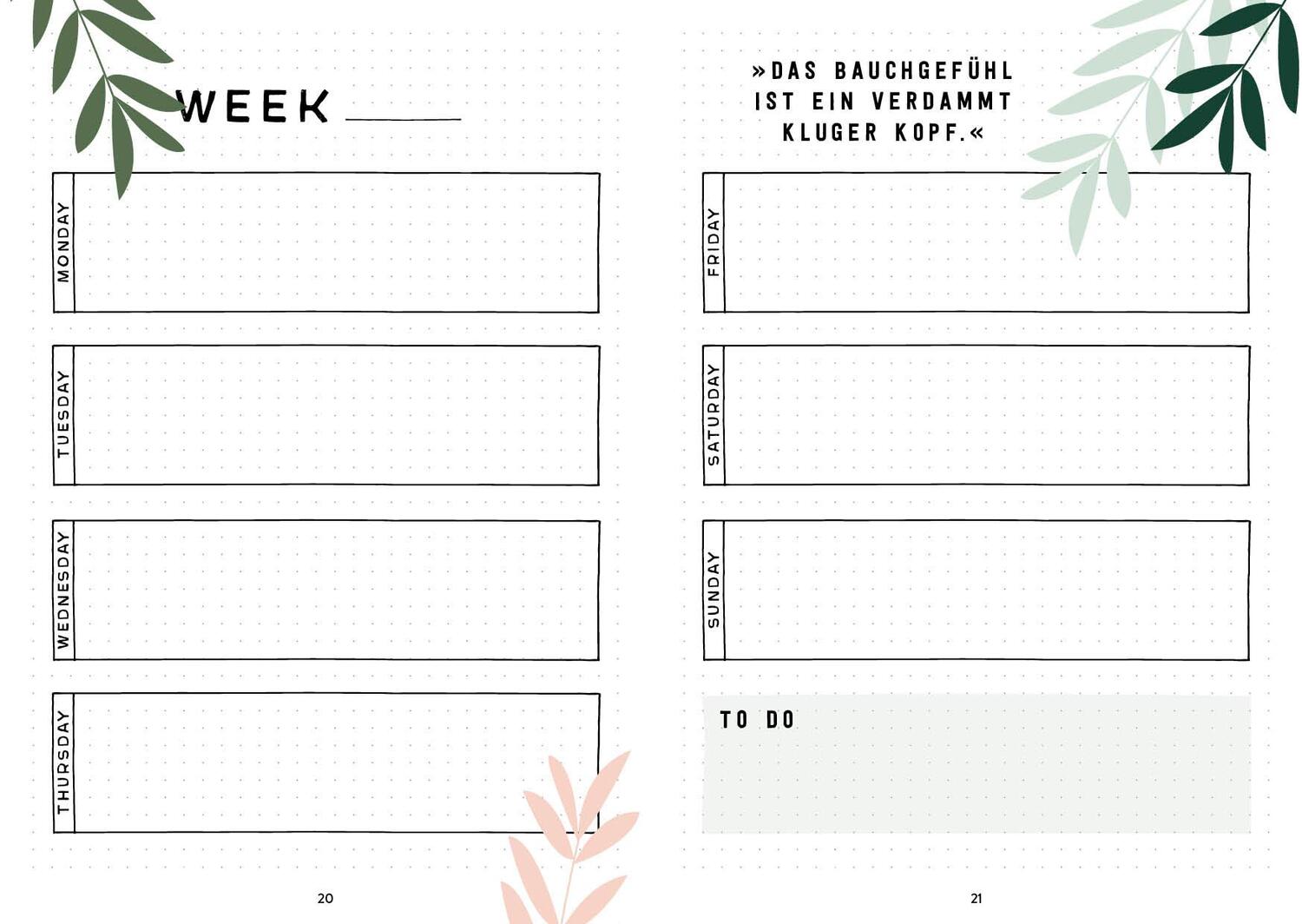 Bild: 9783745907643 | Mein Bullet Journal (Jungle Edition) - Besser planen &amp; Träume...