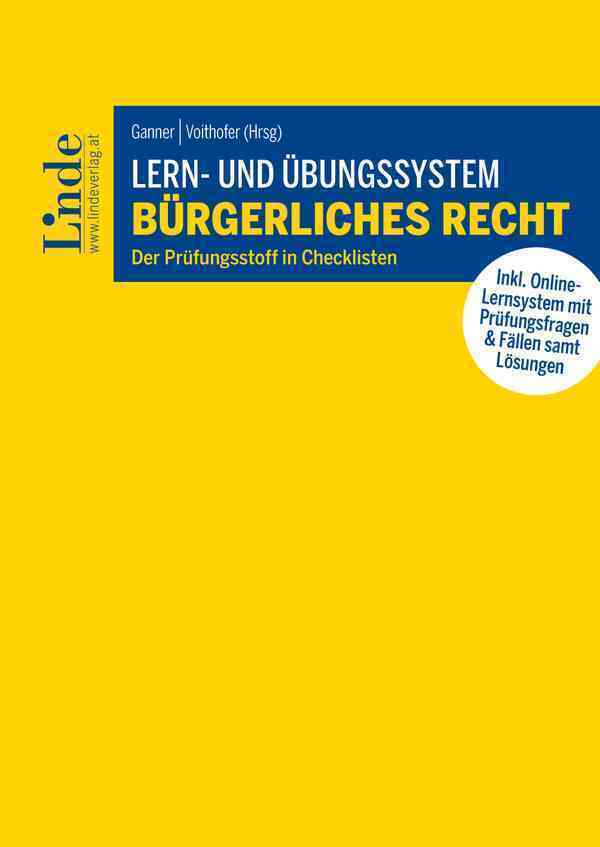 Cover: 9783707345902 | Lern- und Übungssystem Bürgerliches Recht | Martina Brugger (u. a.)