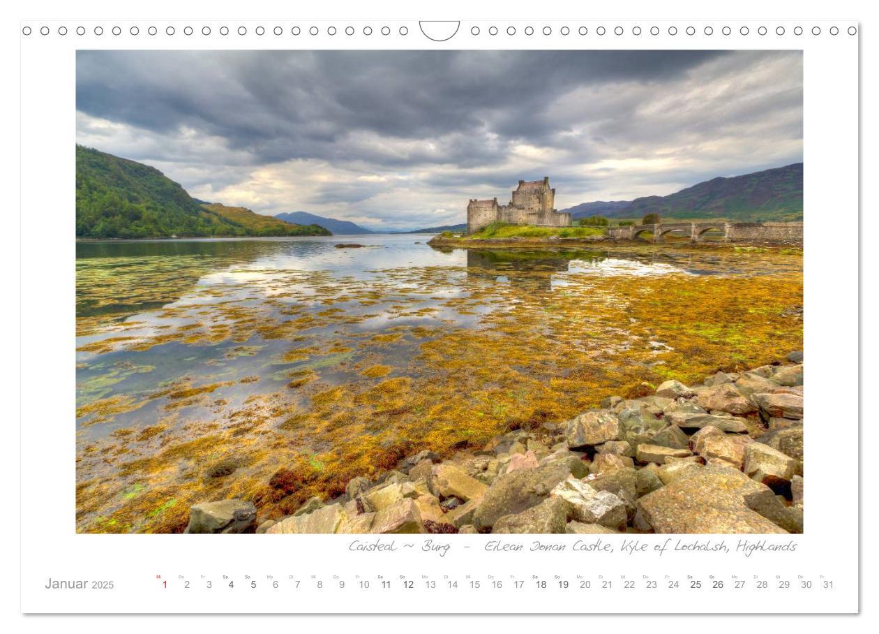 Bild: 9783435822591 | Sehnsucht Schottland (Wandkalender 2025 DIN A3 quer), CALVENDO...