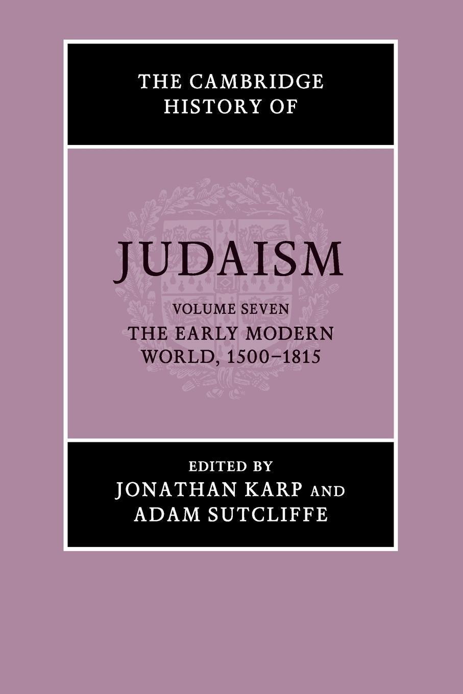 Cover: 9781108810548 | The Cambridge History of Judaism | Adam Sutcliffe | Taschenbuch | 2019