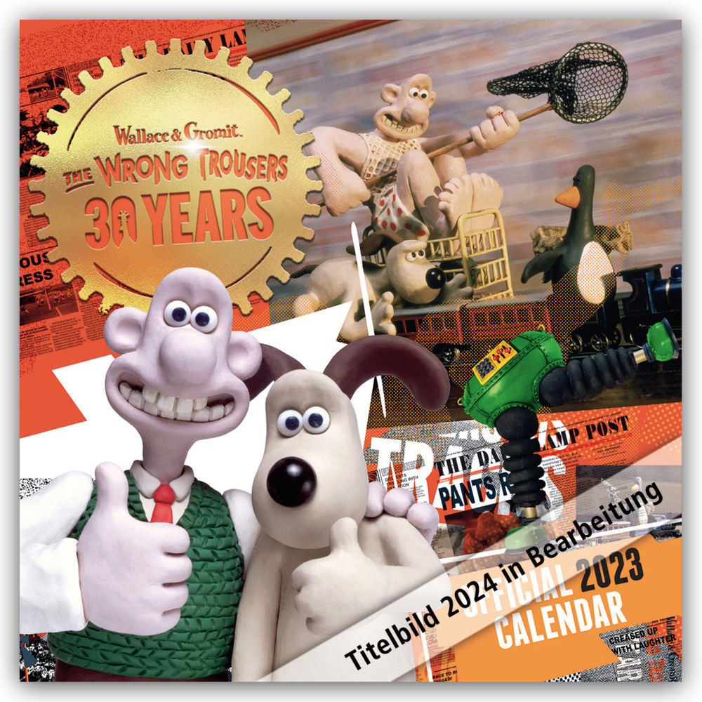 Cover: 9781805271116 | Wallace &amp; Gromit 2024 - Wandkalender | Danilo Promotion Ltd | Kalender
