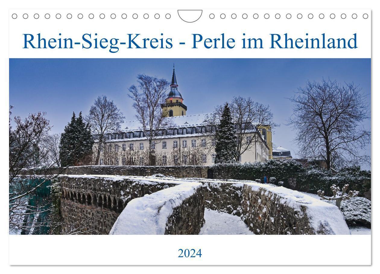 Cover: 9783675511071 | Rhein-Sieg-Kreis - Perle im Rheinland (Wandkalender 2024 DIN A4...