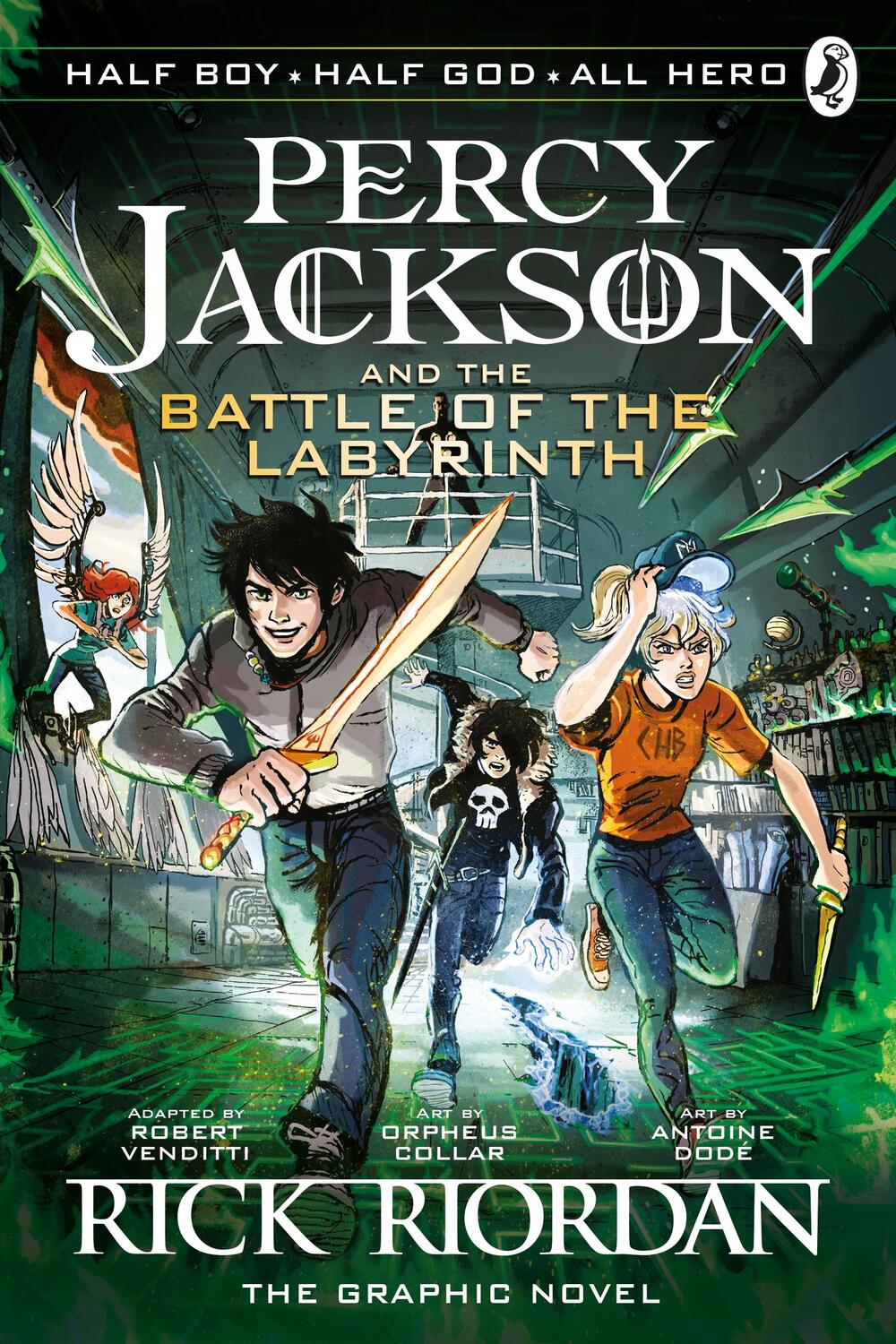 Cover: 9780241336786 | The Battle of the Labyrinth: The Graphic Novel (Percy Jackson Book 4)