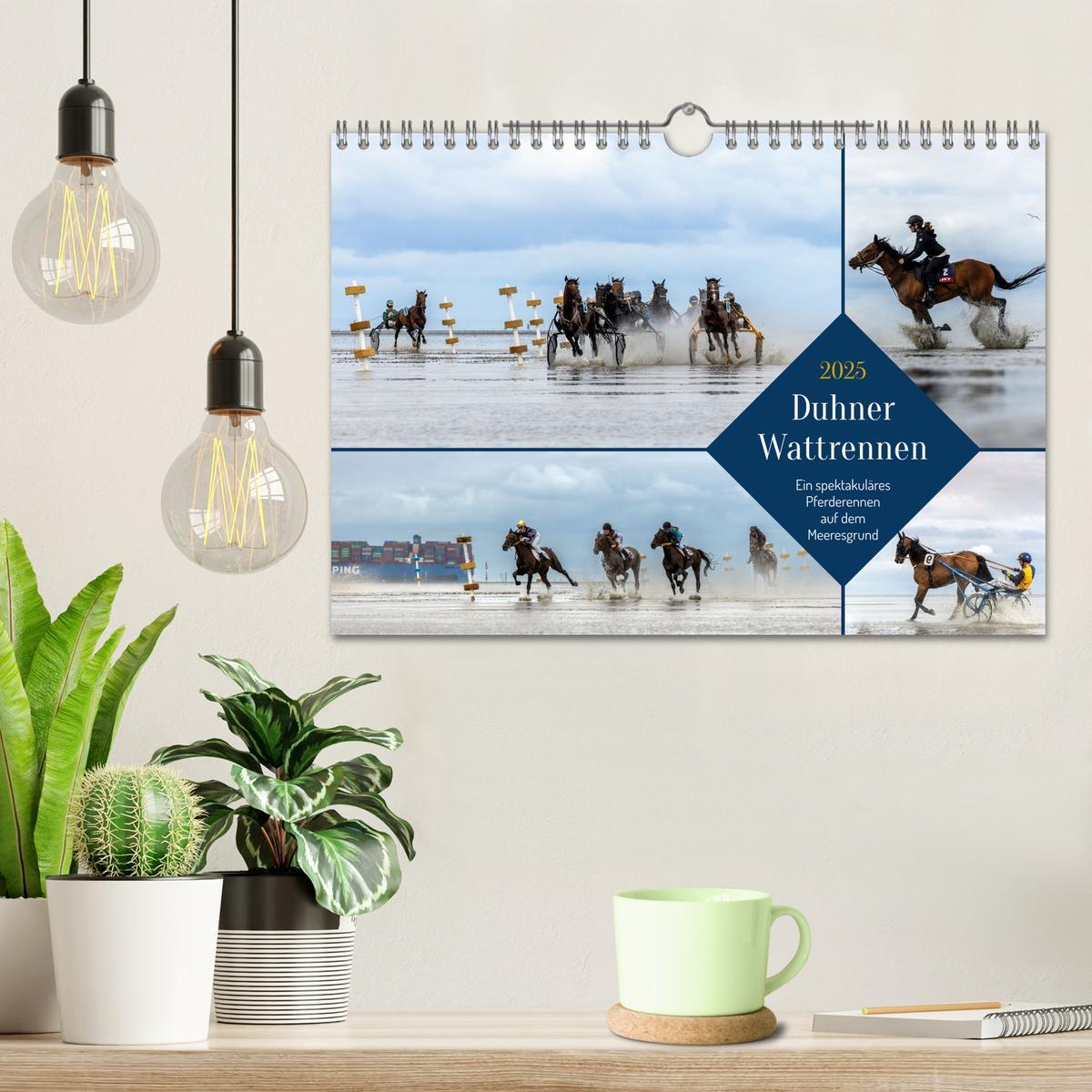 Bild: 9783383945281 | Duhner Wattrennen (Wandkalender 2025 DIN A4 quer), CALVENDO...