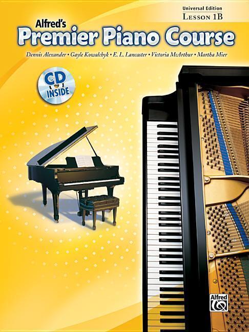 Cover: 9780739037577 | Alfred's Premier Piano Course Lesson Book 1B | Universal Edition