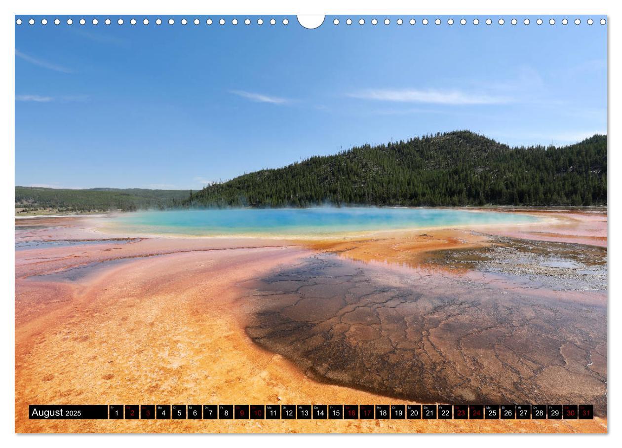 Bild: 9783435284726 | Wunderwelt Yellowstone 2025 (Wandkalender 2025 DIN A3 quer),...