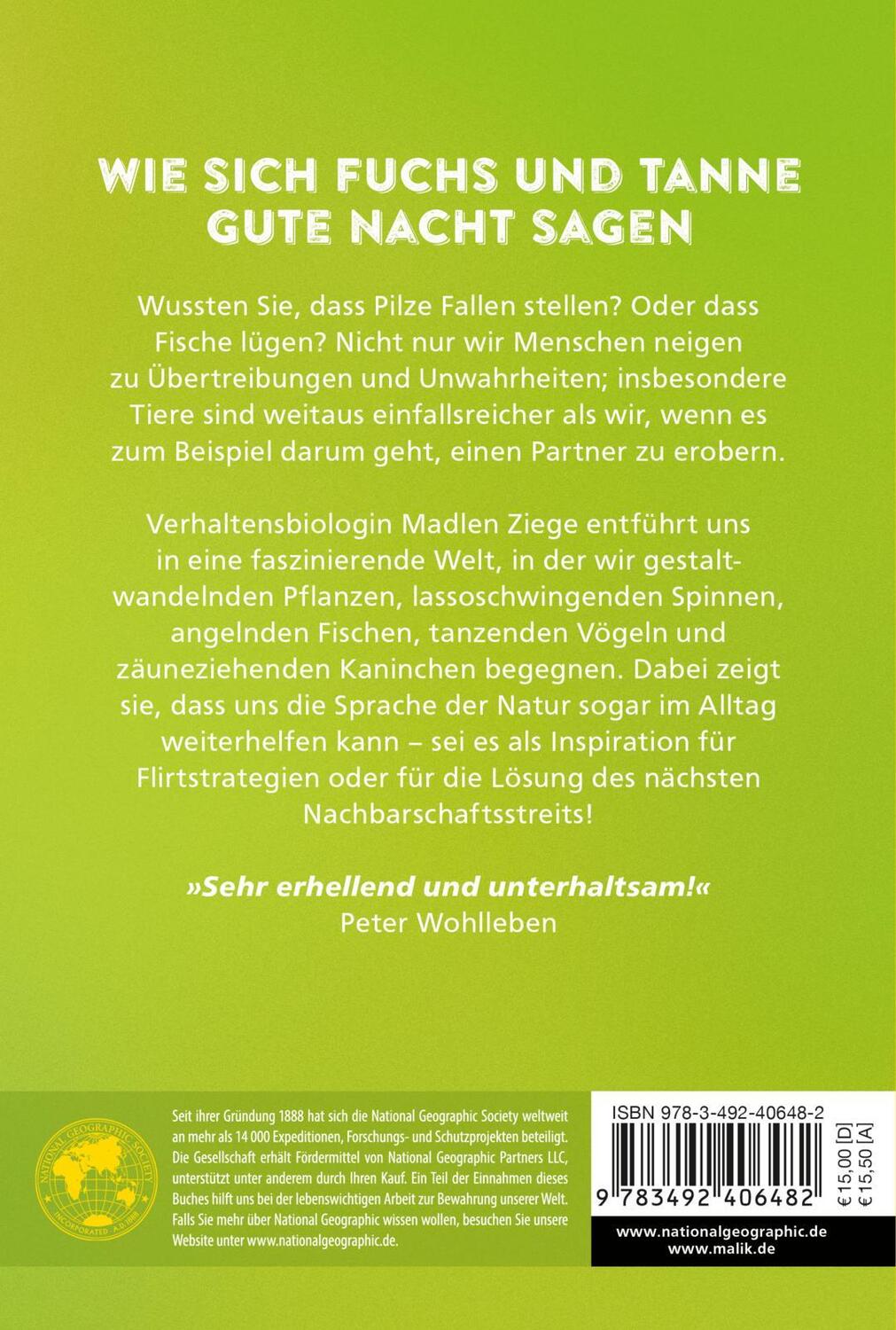 Rückseite: 9783492406482 | Kein Schweigen im Walde | Madlen Ziege | Taschenbuch | 240 S. | 2021