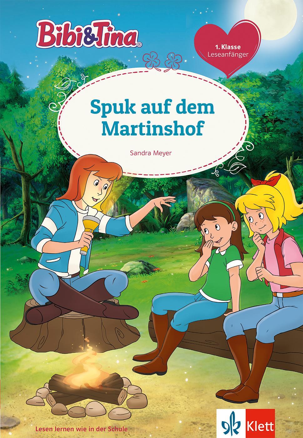 Cover: 9783129495292 | Bibi & Tina: Spuk auf dem Martinshof | Leseanfänger 1. Klasse | Meyer