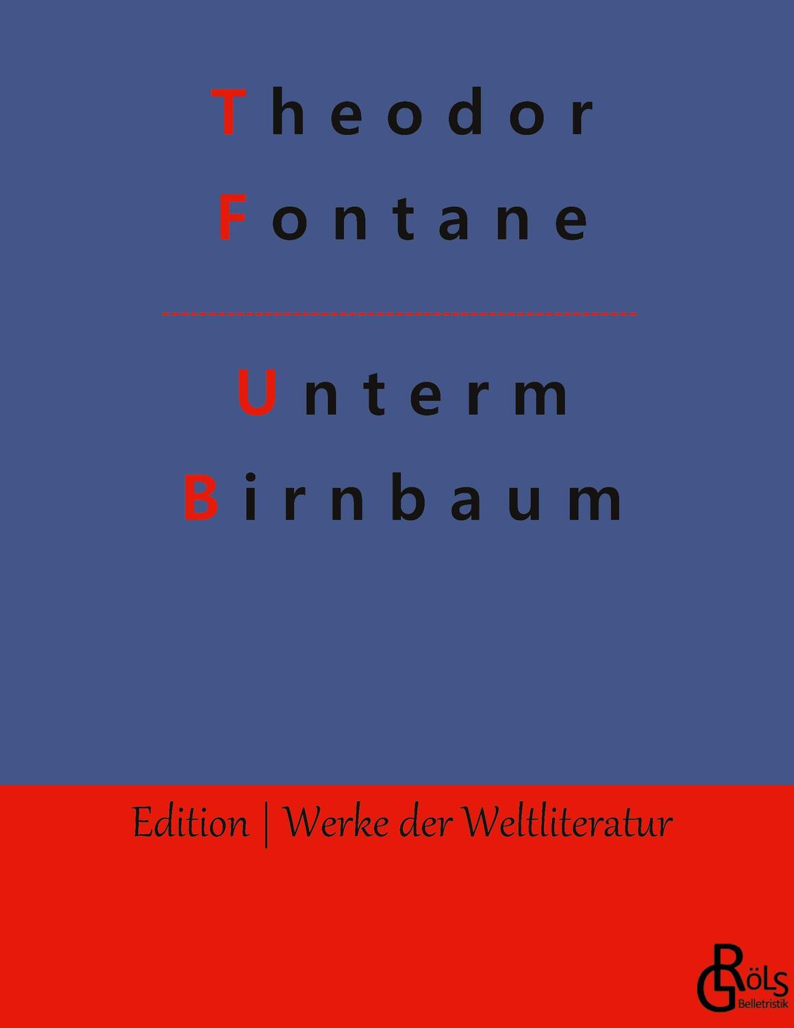 Cover: 9783966371728 | Unterm Birnbaum | Gebundene Ausgabe | Theodor Fontane | Buch | 104 S.