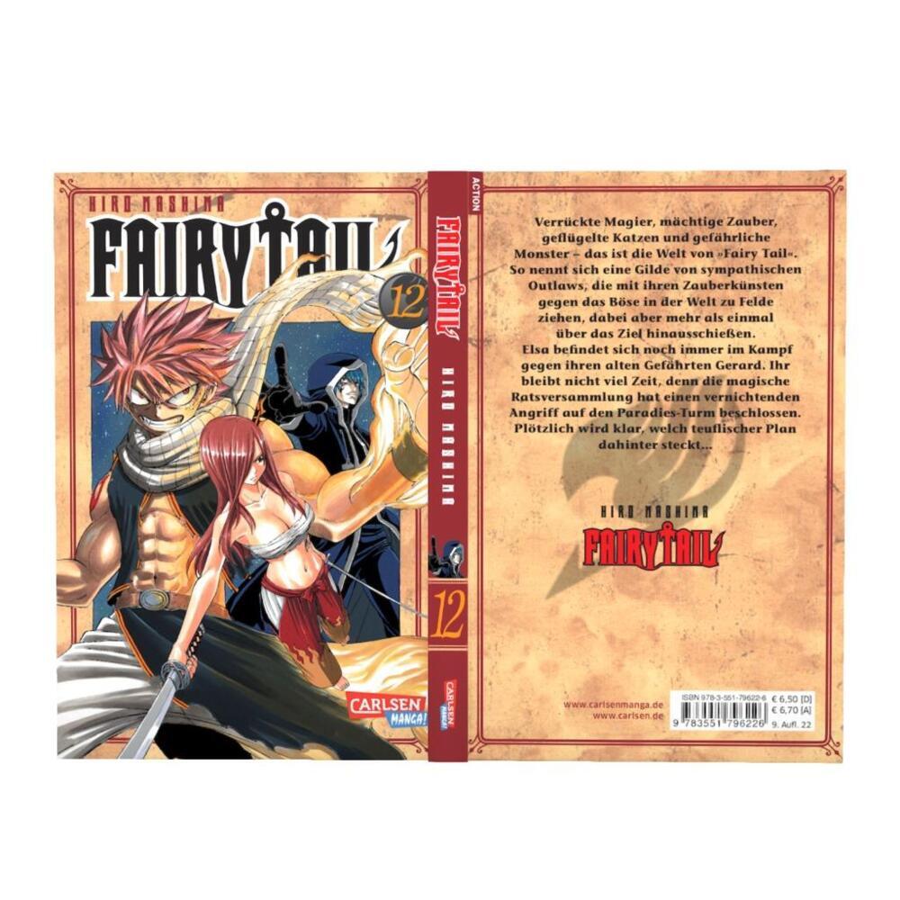 Bild: 9783551796226 | Fairy Tail. Bd.12 | Hiro Mashima | Taschenbuch | 208 S. | Deutsch