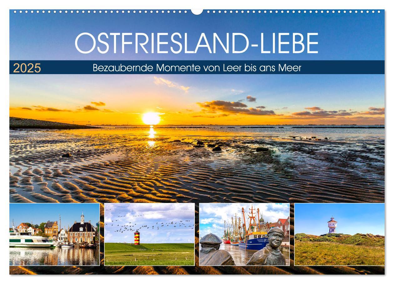 Cover: 9783435167319 | OSTFRIESLAND-LIEBE (Wandkalender 2025 DIN A2 quer), CALVENDO...