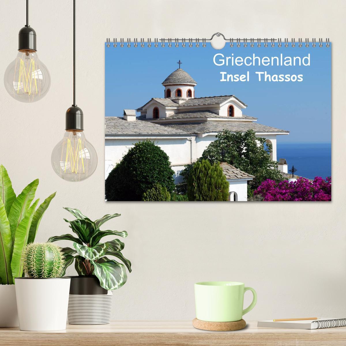 Bild: 9783435805310 | Griechenland - Insel Thassos (Wandkalender 2025 DIN A4 quer),...