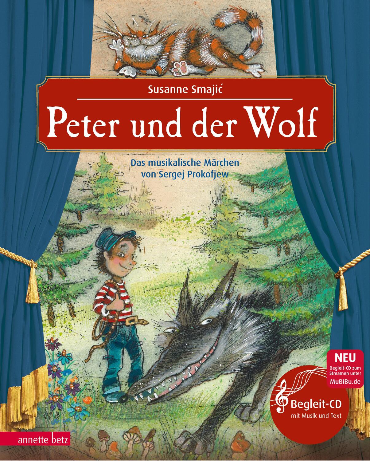 Cover: 9783219117769 | Peter und der Wolf | Das musikalische Märchen von Sergej Prokofjew
