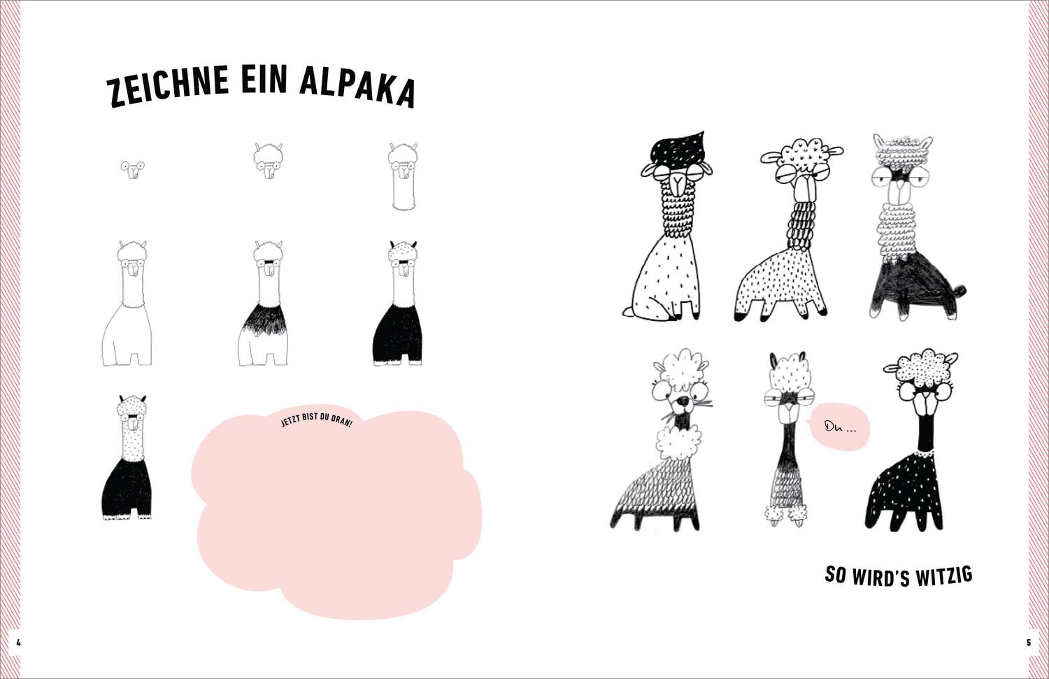 Bild: 9783809441496 | Witzige Tiere zeichnen. Von Alpaka bis Waschbär - mit vielen...