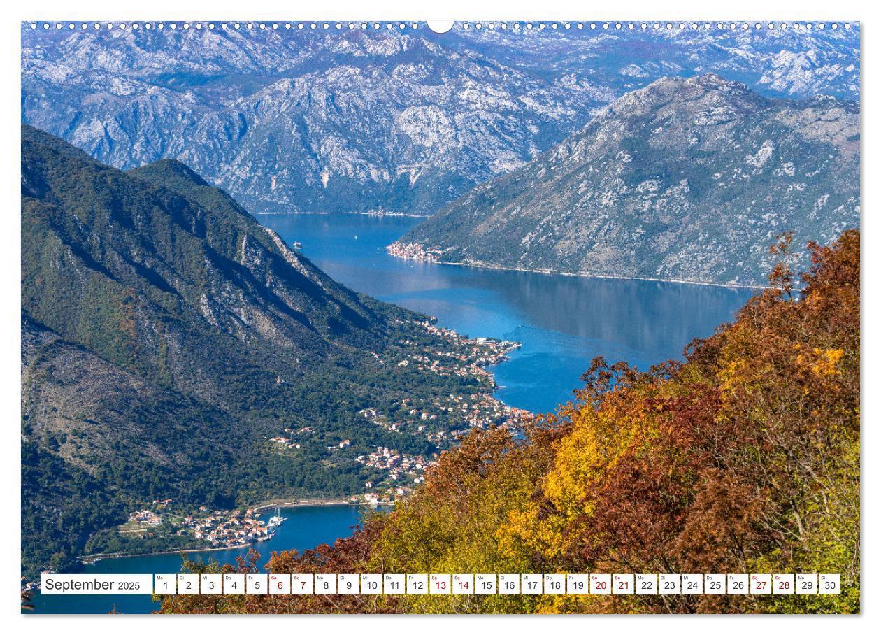 Bild: 9783383997013 | Montenegro (Wandkalender 2025 DIN A2 quer), CALVENDO Monatskalender