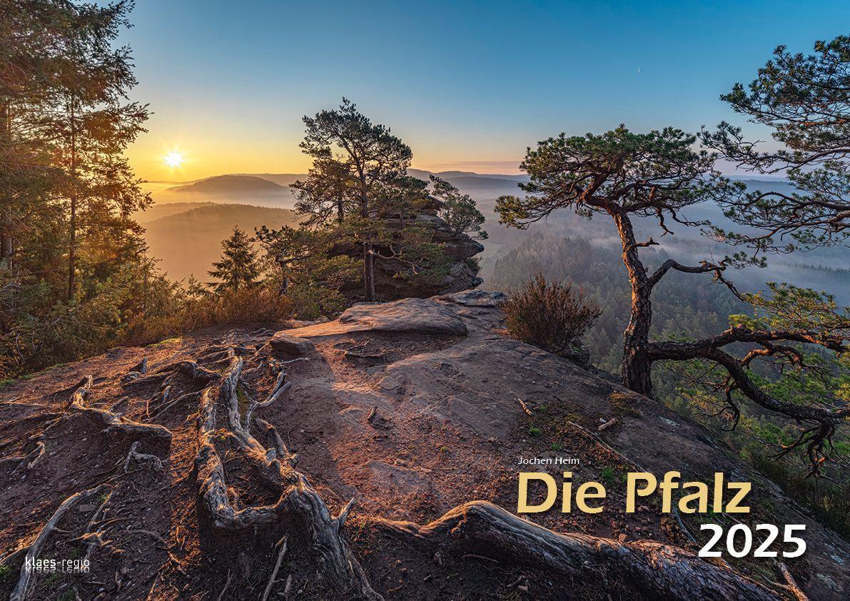 Cover: 9783965352384 | Die Pfalz 2025 Bildkalender A3 Spiralbindung | Holger Klaes | Kalender