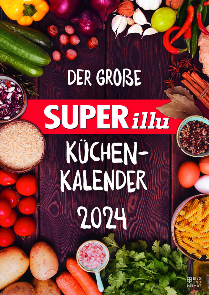 Cover: 9783731012610 | Der große SUPERillu Küchenkalender 2024 | Kalender | 53 S. | Deutsch