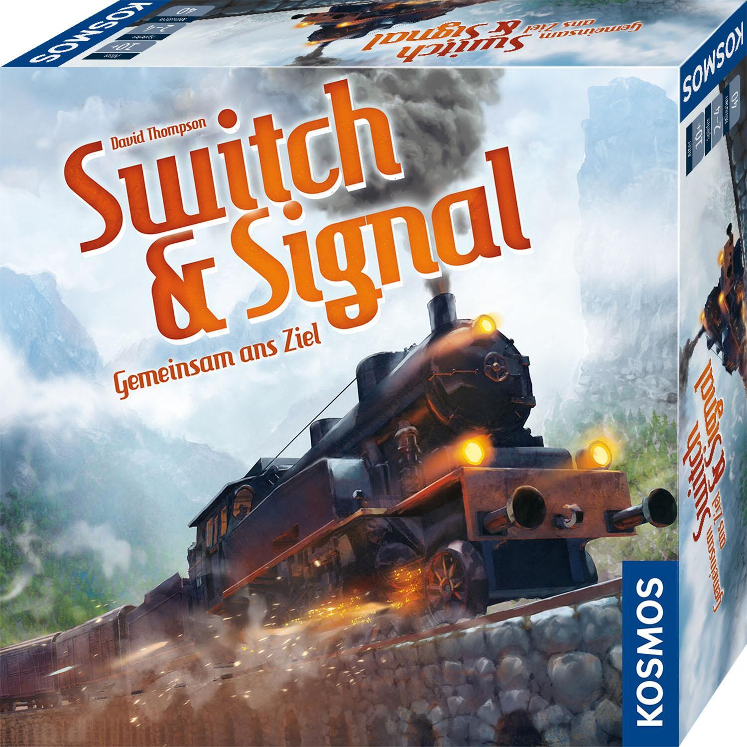 Cover: 4002051694265 | Switch &amp; Signal | Gemeinsam ans Ziel | David Thompson | Spiel | 694265