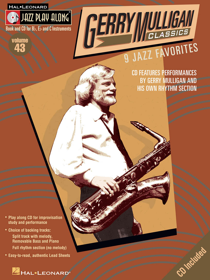 Cover: 73999939293 | Gerry Mulligan Classics | Jazz Play-Along Volume 43 | Jazz Play Along