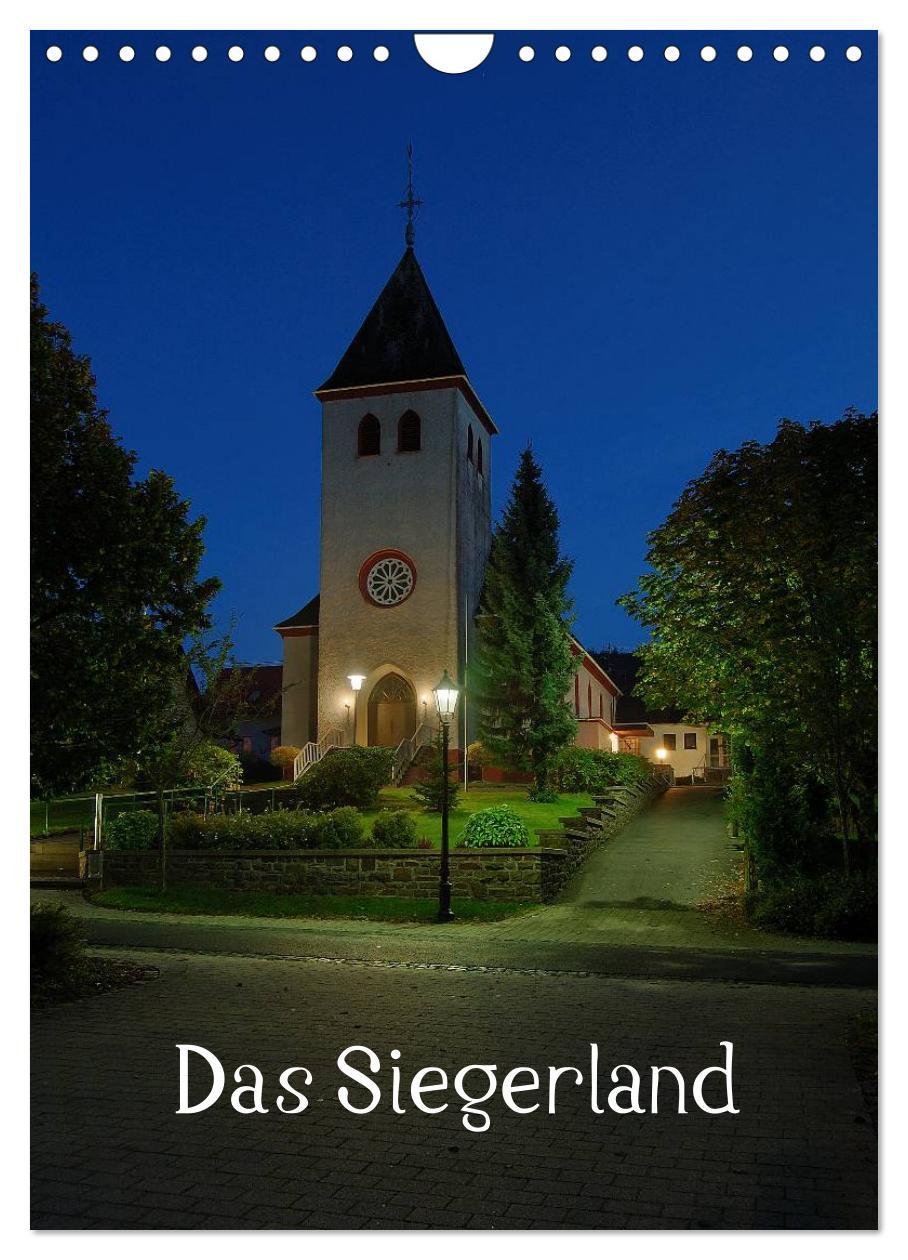 Cover: 9783457042212 | Das Siegerland (Wandkalender 2025 DIN A4 hoch), CALVENDO...