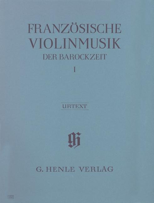 Cover: 9790201803524 | Französische Violinmusik der Barockzeit Band I | Gisela Meyn-Beckmann