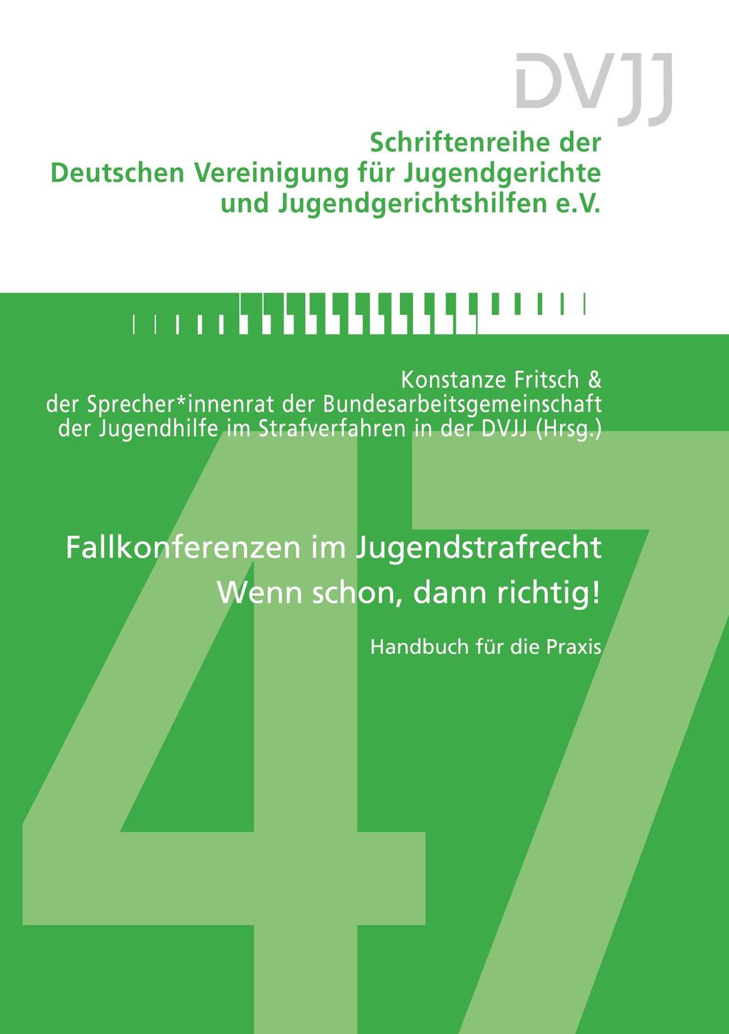 Cover: 9783964100344 | Fallkonferenzen im Jugendstrafrecht ¿ Wenn schon, dann richtig! | Buch