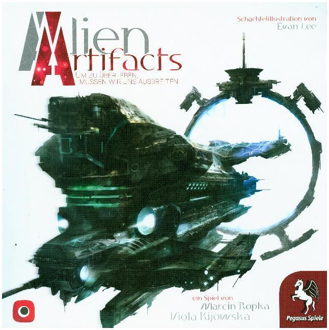 Cover: 4250231715662 | Alien Artifacts (Spiel) | Marcin Ropka (u. a.) | Spiel | In Spielebox