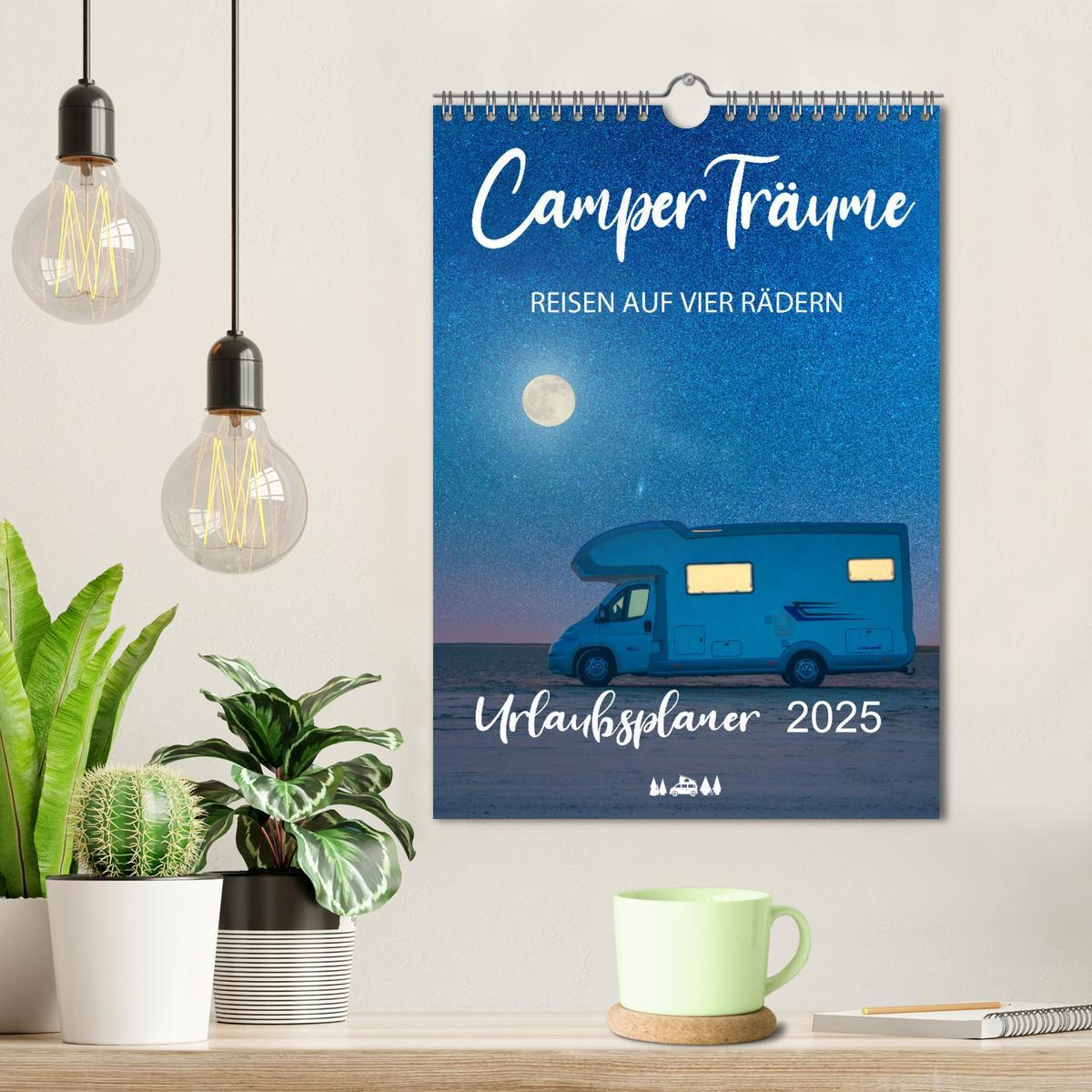 Bild: 9783435873661 | Camper Träume Urlaub auf vier Rädern (Wandkalender 2025 DIN A4...