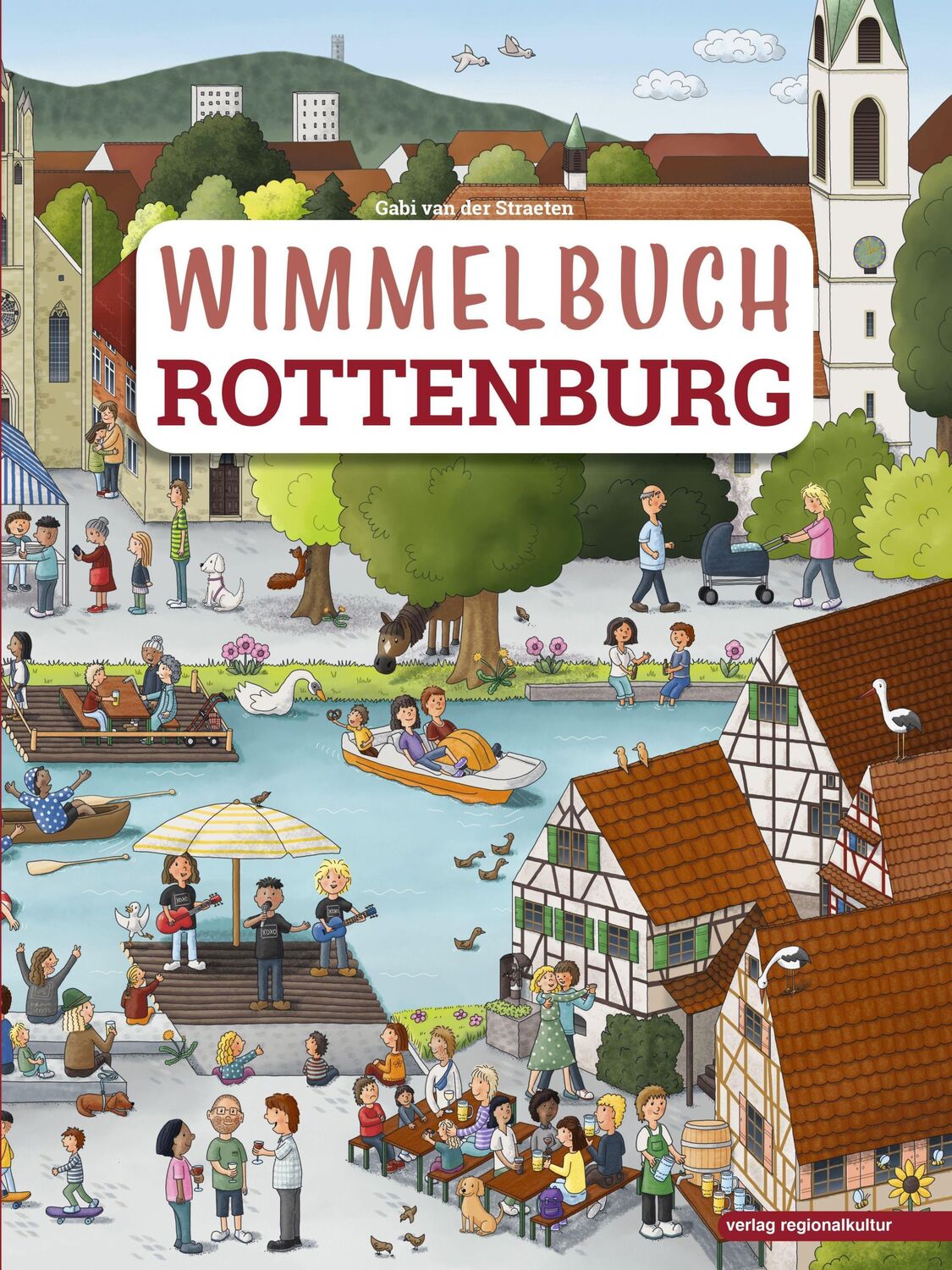 Cover: 9783955054670 | Wimmelbuch Rottenburg | Stadt Rottenburg | Buch | 14 S. | Deutsch