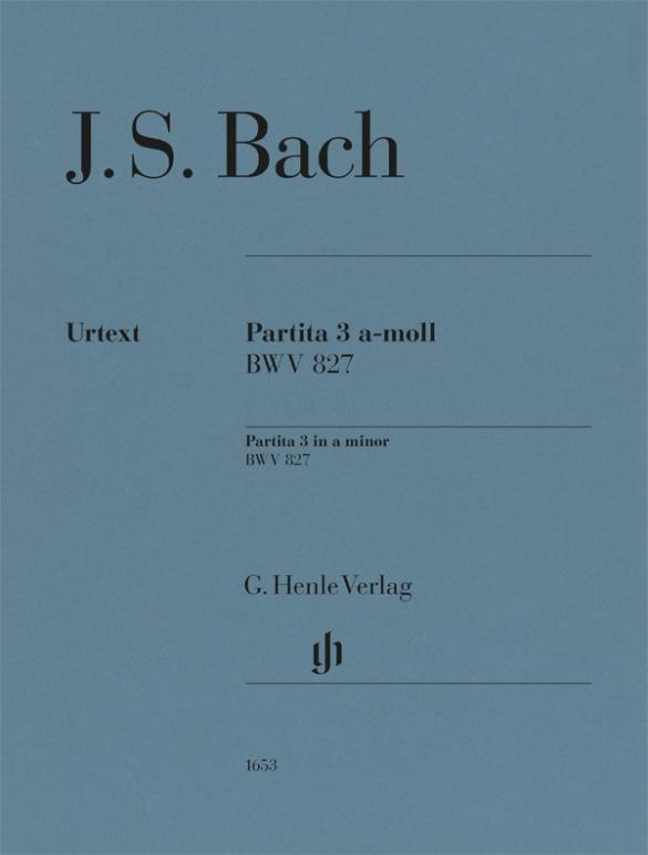 Cover: 9790201816531 | Johann Sebastian Bach - Partita Nr. 3 a-moll BWV 827 | Scheideler