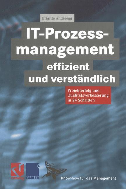 Cover: 9783322849564 | IT-Prozessmanagement effizient und verständlich | Brigitte Anderegg