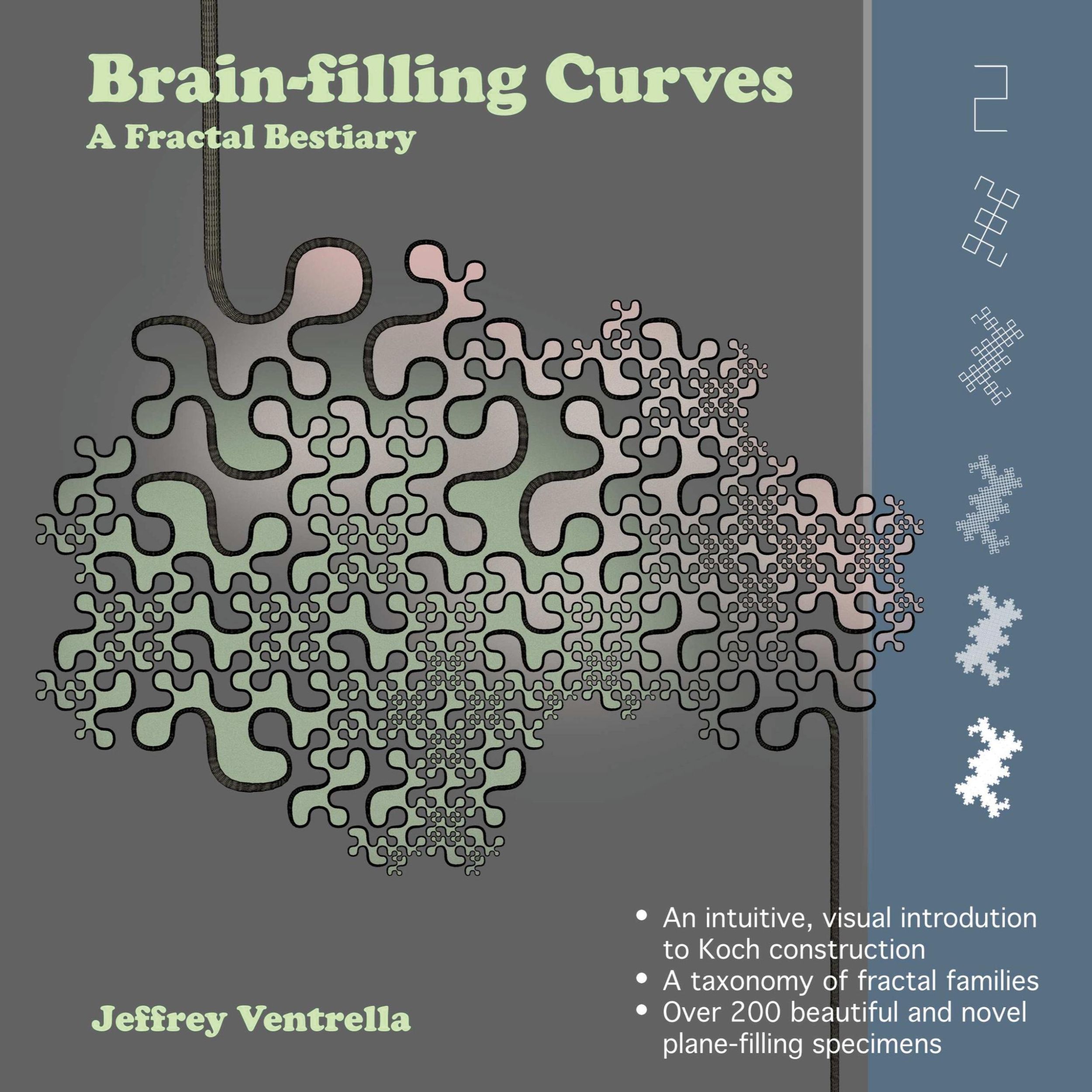 Cover: 9780983054627 | Brainfilling Curves - A Fractal Bestiary | Jeffrey Ventrella | Buch