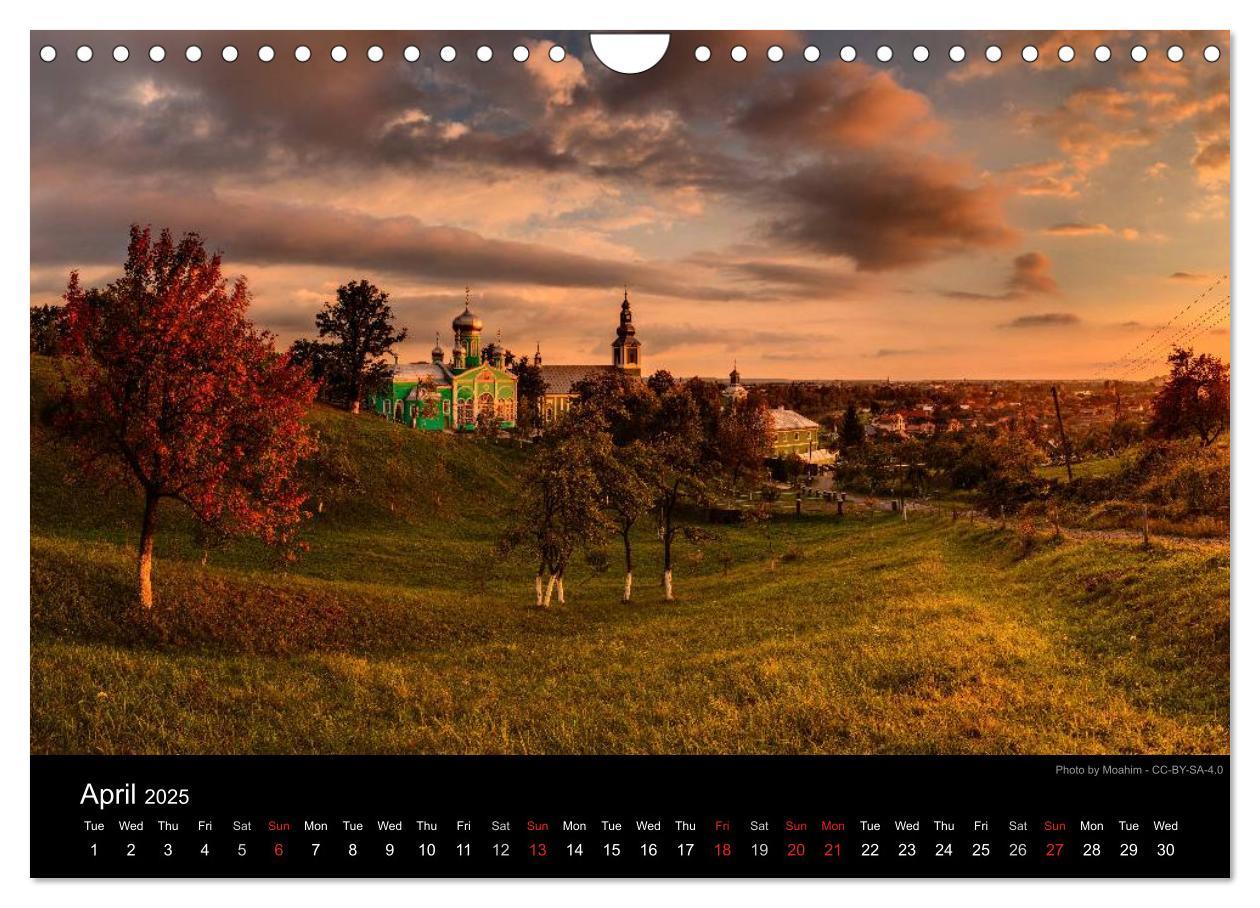 Bild: 9781325961511 | Monuments of Ukraine 2025 (Wall Calendar 2025 DIN A4 landscape),...