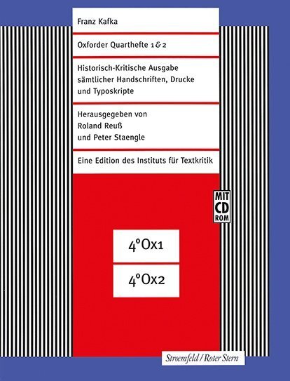 Cover: 9783835337046 | Oxforder Quarthefte 1 &amp; 2, 3 Teile | Faksimile-Edition | Franz Kafka