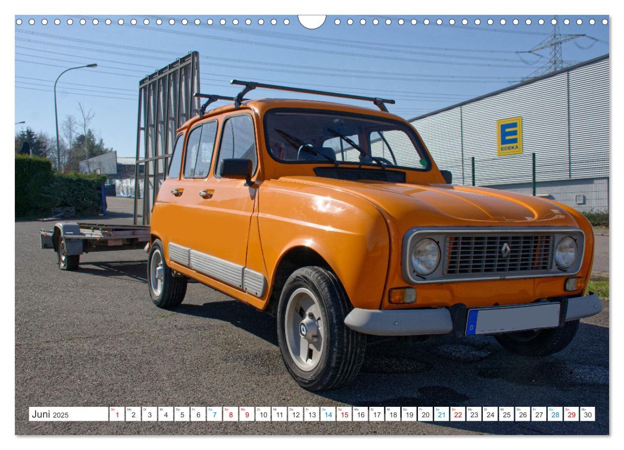 Bild: 9783383893582 | Renault 4 - Kultfahrzeug und Wegbegleiter (Wandkalender 2025 DIN A3...