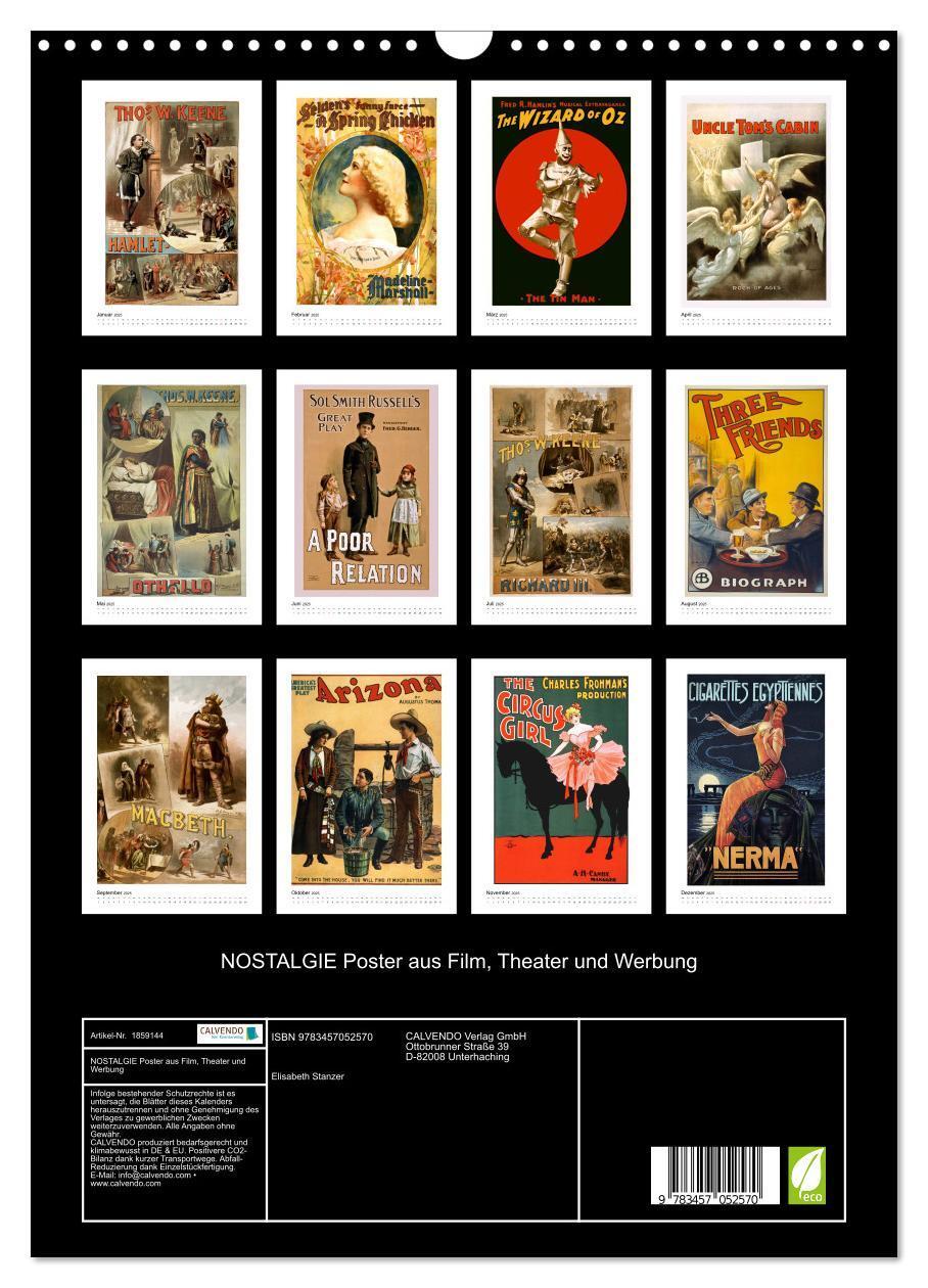 Bild: 9783457052570 | NOSTALGIE Poster aus Film, Theater und Werbung (Wandkalender 2025...