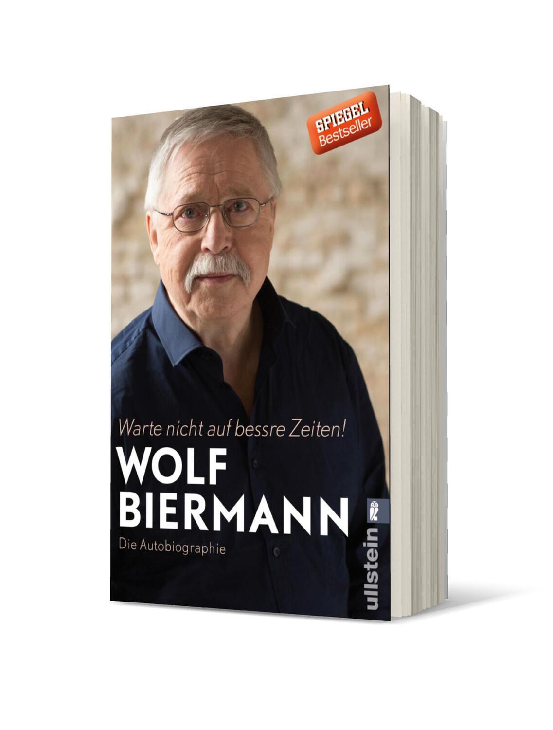 Bild: 9783548377377 | Warte nicht auf bessre Zeiten! | Die Autobiographie | Wolf Biermann