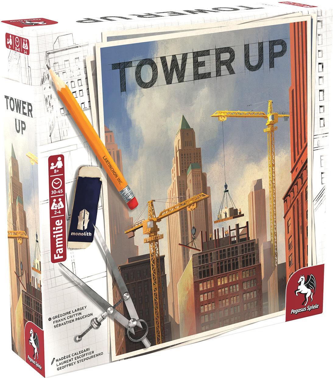 Cover: 4250231740800 | Tower Up | Sébastien Pauchon | Spiel | 51887G | Deutsch | 2024