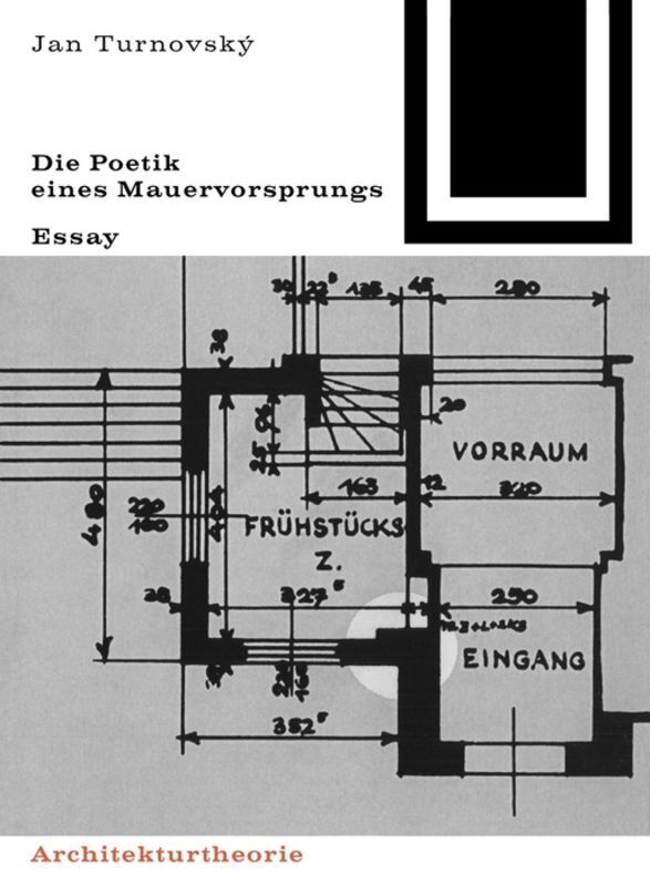 Cover: 9783035600971 | Die Poetik eines Mauervorsprungs | Jan Turnovský | Taschenbuch | 1987