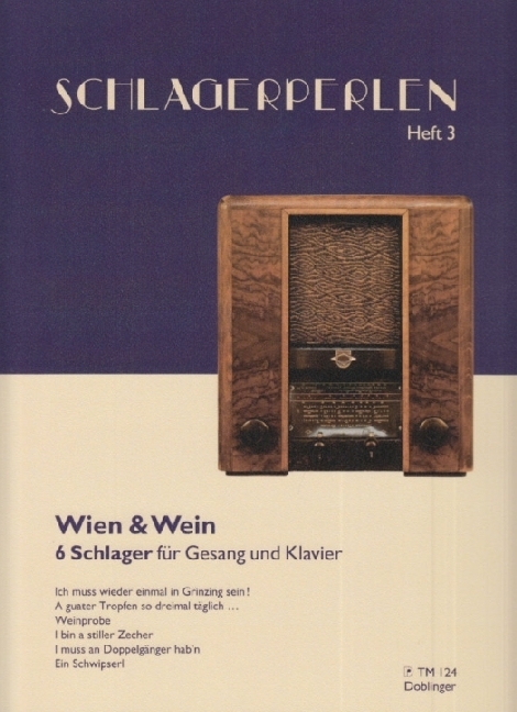 Cover: 9790012205920 | Schlagerperlen Der 30er Jahre Band 3 | Wien &amp; Wein. 6 Schlager | Buch