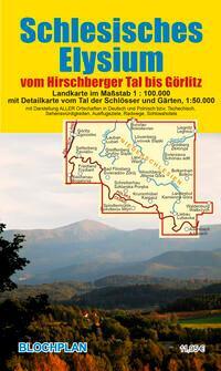 Cover: 9783982525235 | Landkarte Schlesisches Elysium | Dirk Bloch | (Land-)Karte | Deutsch