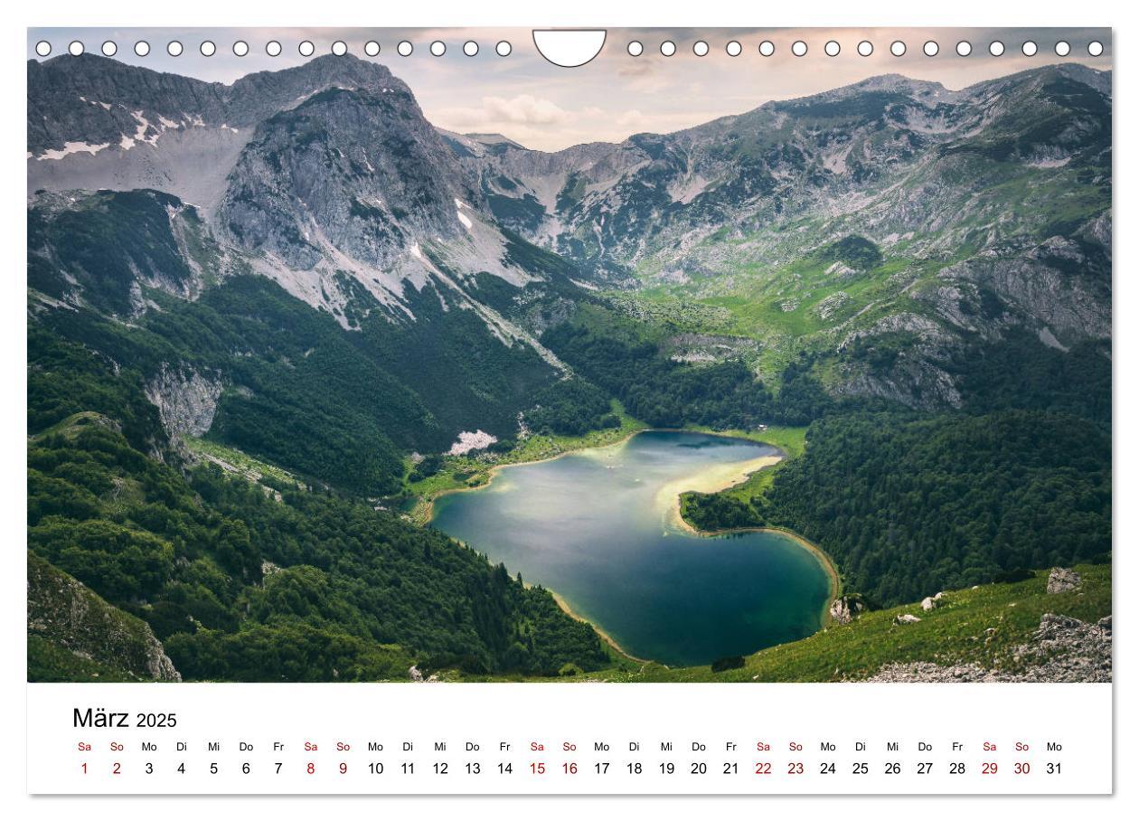 Bild: 9783435283668 | Montenegro - Im Land der schwarzen Berge (Wandkalender 2025 DIN A4...