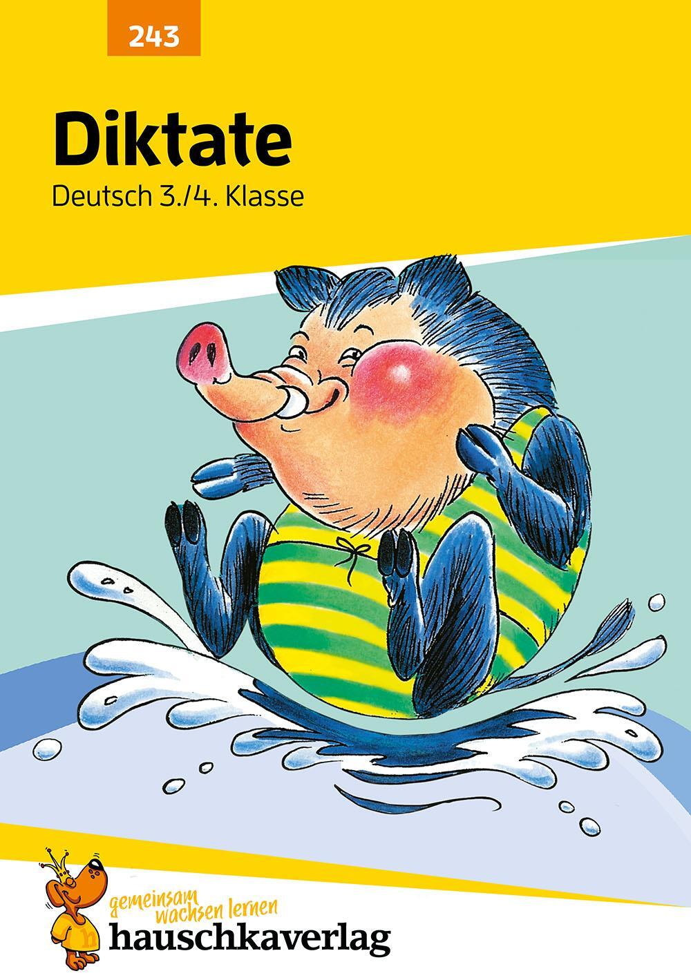 Cover: 9783881002431 | Diktate Deutsch 3./4. Klasse | Übungsprogramm | Gerhard Widmann | Buch